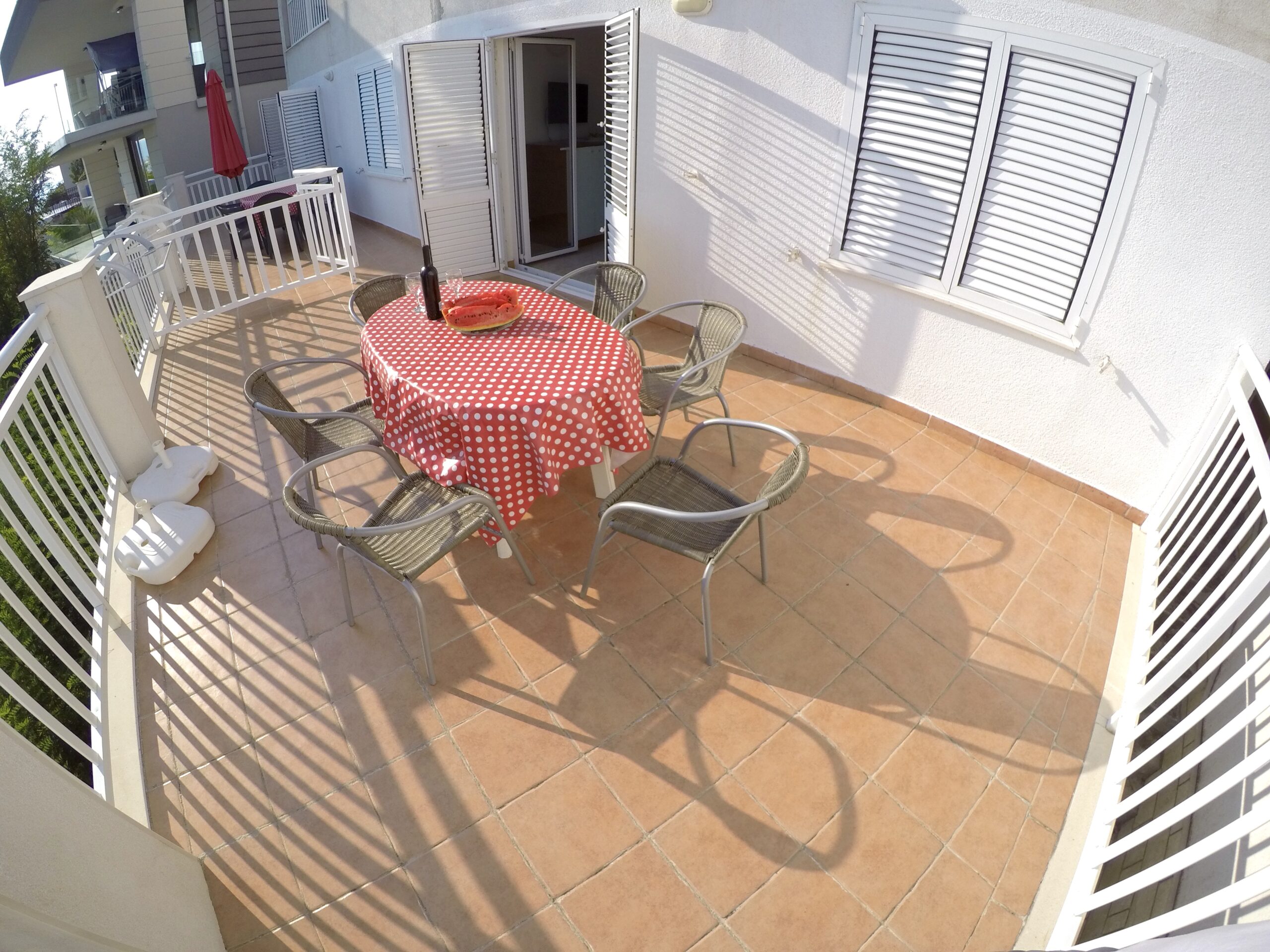 Einblick in Apartment 1 der Villa Maja