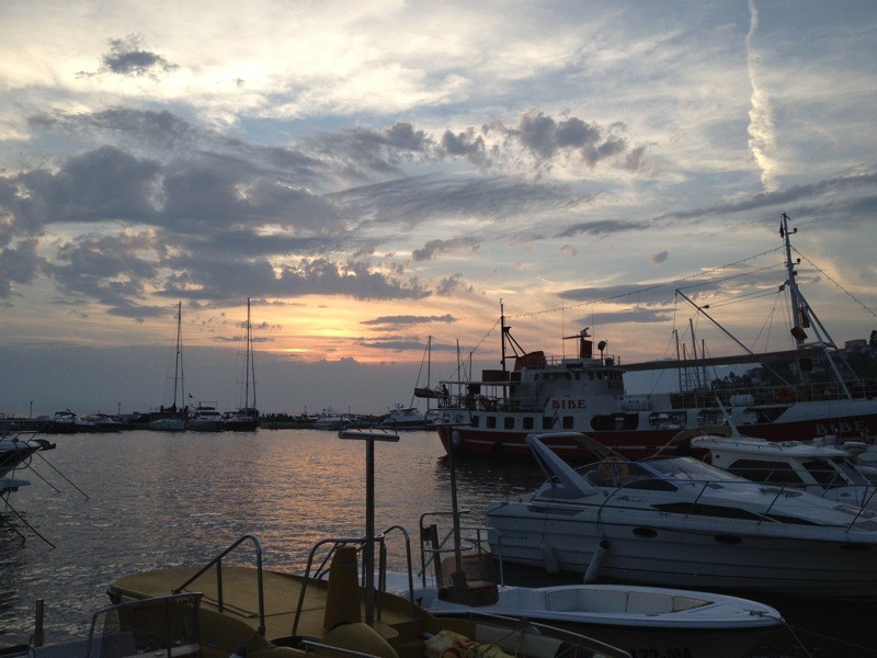 Hafen von Baška Voda