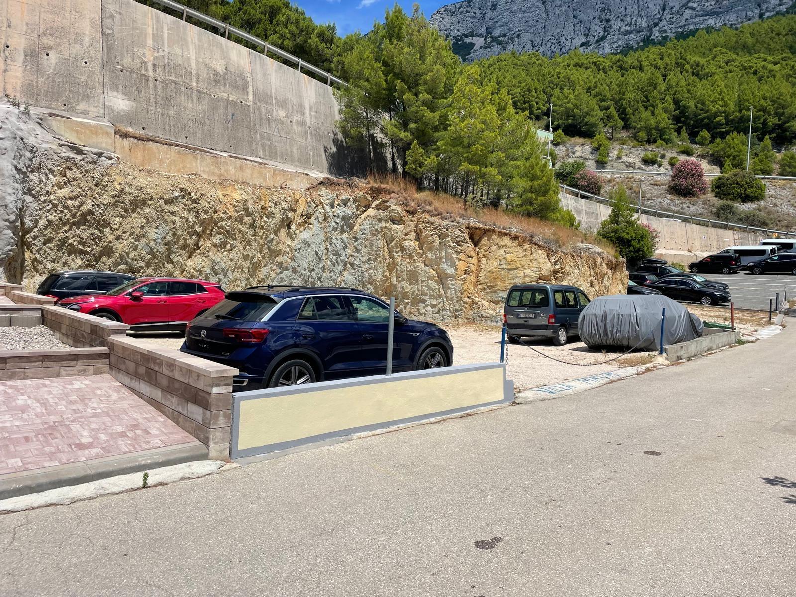 Unser Parkplatz